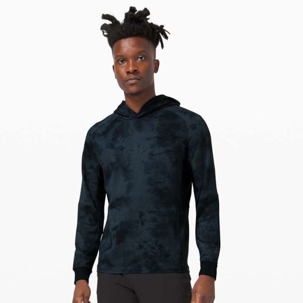 Lululemon Men's Textured Tech Hoodie - Navy